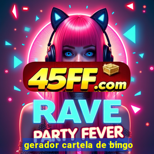 gerador cartela de bingo